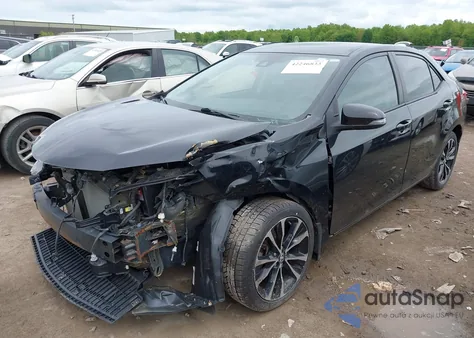 2018 Toyota Corolla Se from USA, damaged, VIN 2T1BURHE1JC966477